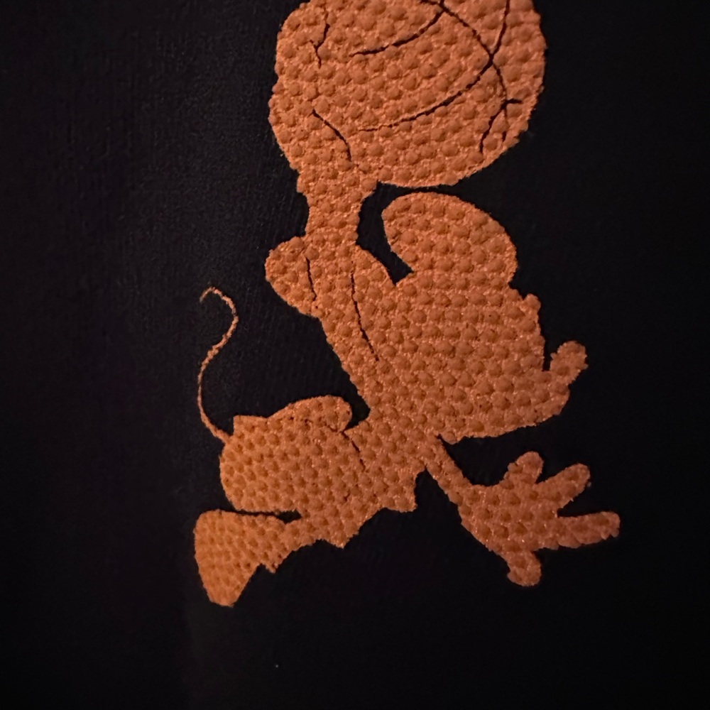 Disney Kids Black and Orange Basketball “Spirit Jersey” Long Sleeve Shirt - Picture 5 of 6